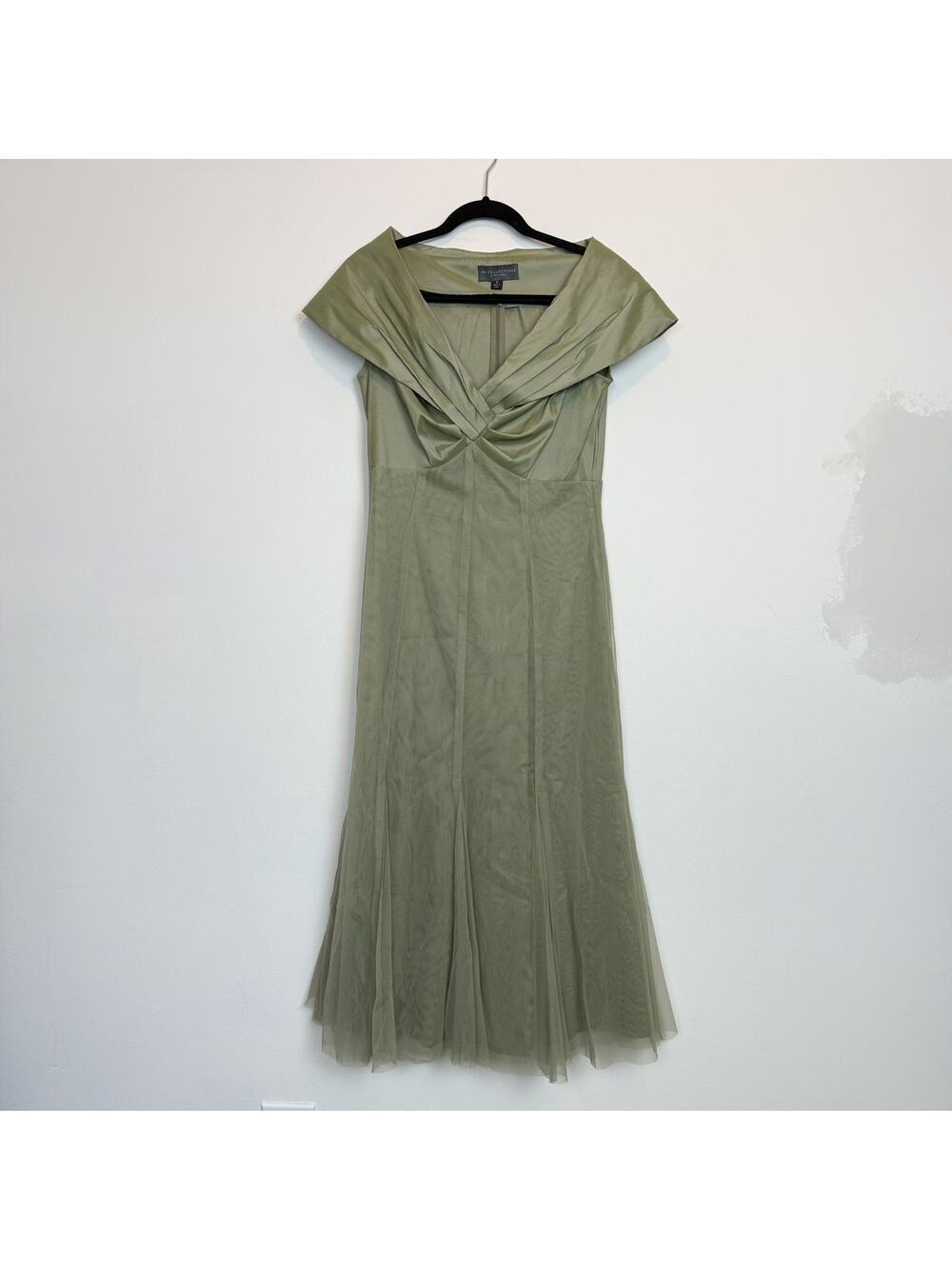 KM Collections Milla Bell mesh wedding guest dress sz 10 summer cocktail fairy